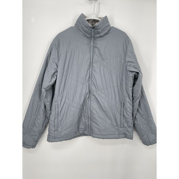 COLUMBIA Women’s  Quilted Jacket Grey Size X-Large - Picture 1 of 6